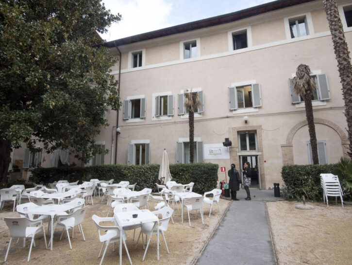 <p>La Casa internazionale delle donne nel quartiere Trastevere, a Roma</p>