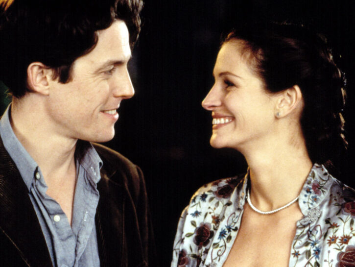 <p><span>"Notting Hill" con<em> </em>Hugh Grant e Julia Roberts (1999)</span></p>