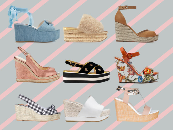 <p>Zeppe: i modelli più belli della primavera estate 2018</p>