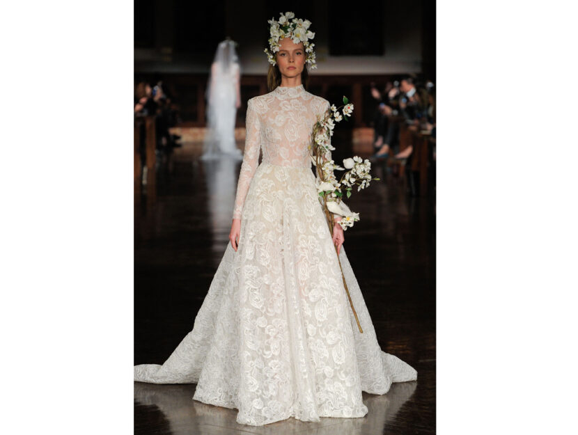 <p>Abito con maniche lunghe (REEM ACRA)</p>