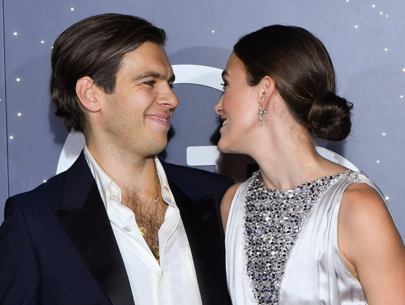 <p><span>Keira Knightley e il marito James Righton. </span></p>