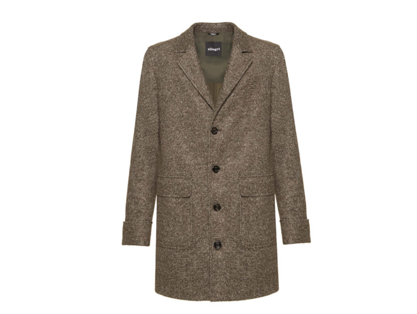 <p>Cappotto monopetto dal taglio classico (ALLEGRI)</p><p><em>Credits: Allegri</em></p>