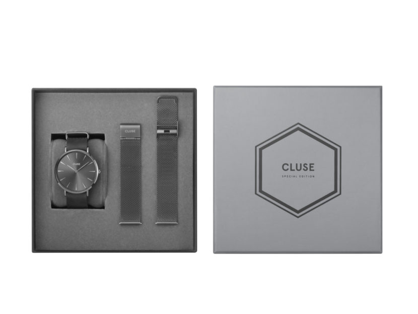 <p>Orologio con doppia maglia intercambiabile (CLUSE)</p><p><em>Credits: Cluse</em></p>