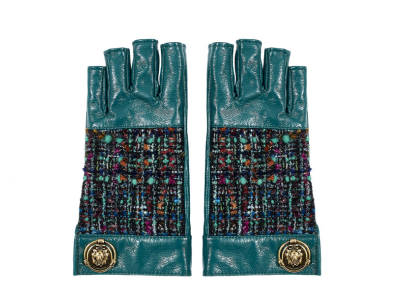 <p>Guanti di pelle verde petrolio (ELISABETTA FRANCHI)</p><p><em>Credits: Elisabetta Franchi</em></p>