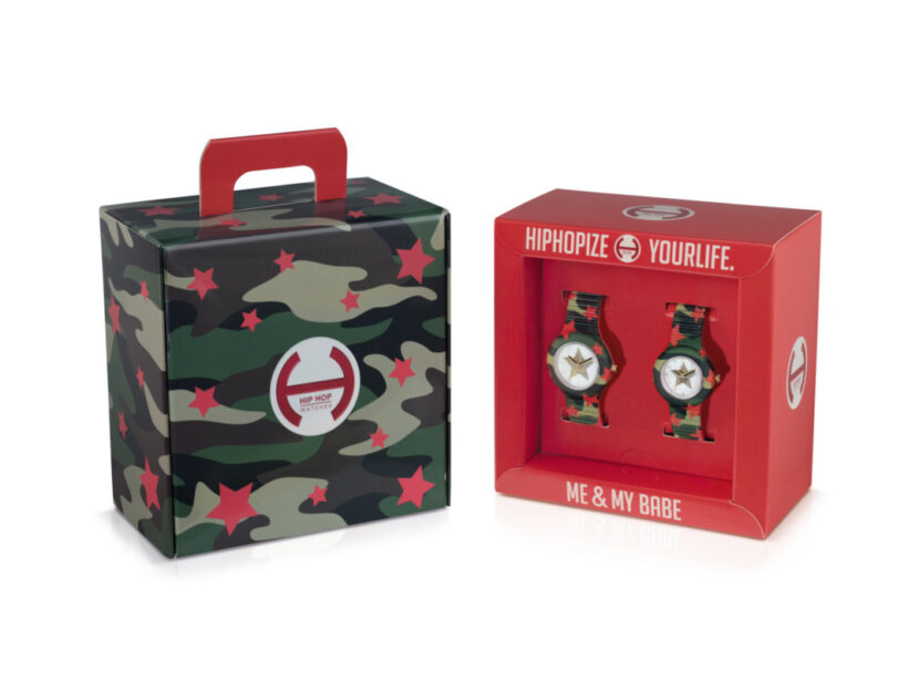 <p>Due orologi in uno! In stile mini me, per mamma e figlia (HIP HOP)</p>