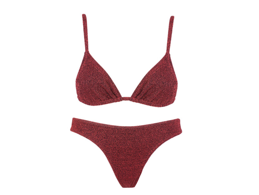 <p>Completo reggiseno + culotte in lurex (MIMI A LA MER)</p>