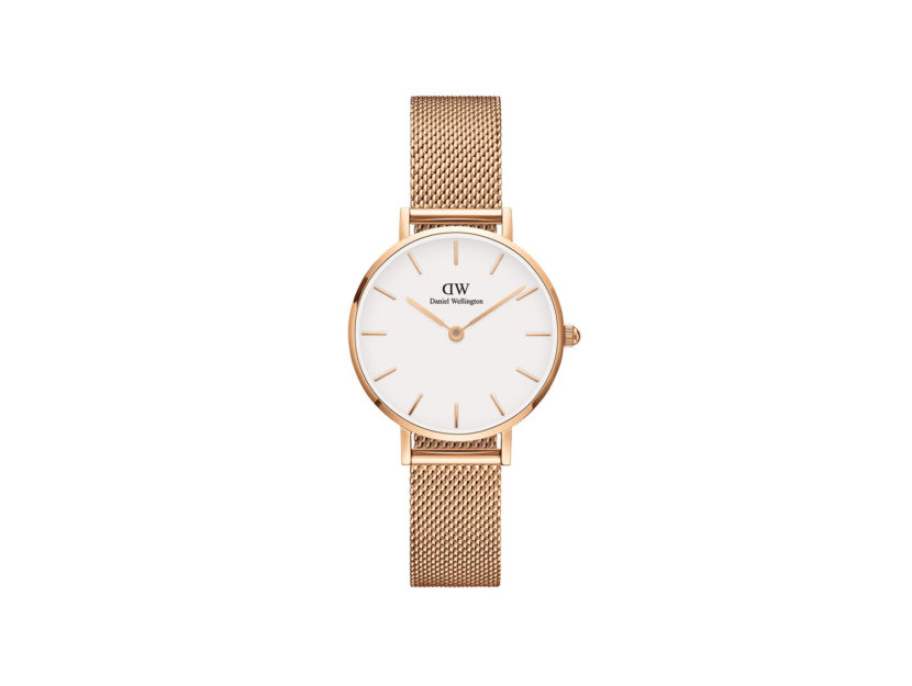 <p>Orologio in maglia gold (DANIEL WELLINGTON)</p>