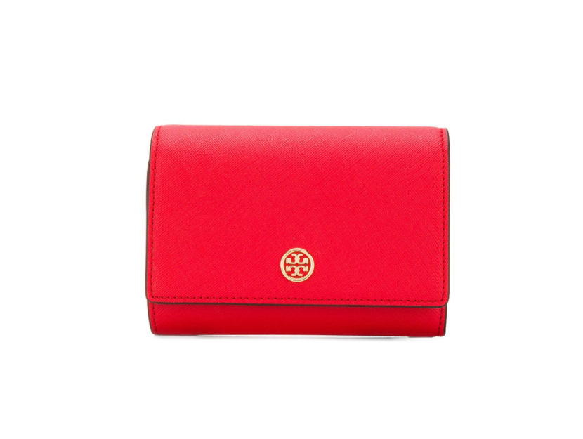 <p>Portafoglio total red con logo (TORY BURCH)</p>