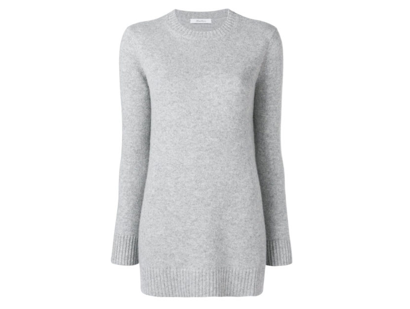 <p>Pullover oversize grigio perla (MAX MARA)</p>
