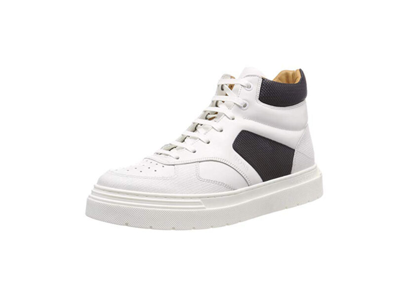 <p>Sneakers bianche con inserti a contrasto (BOSS BY HUGO BOSS)</p>