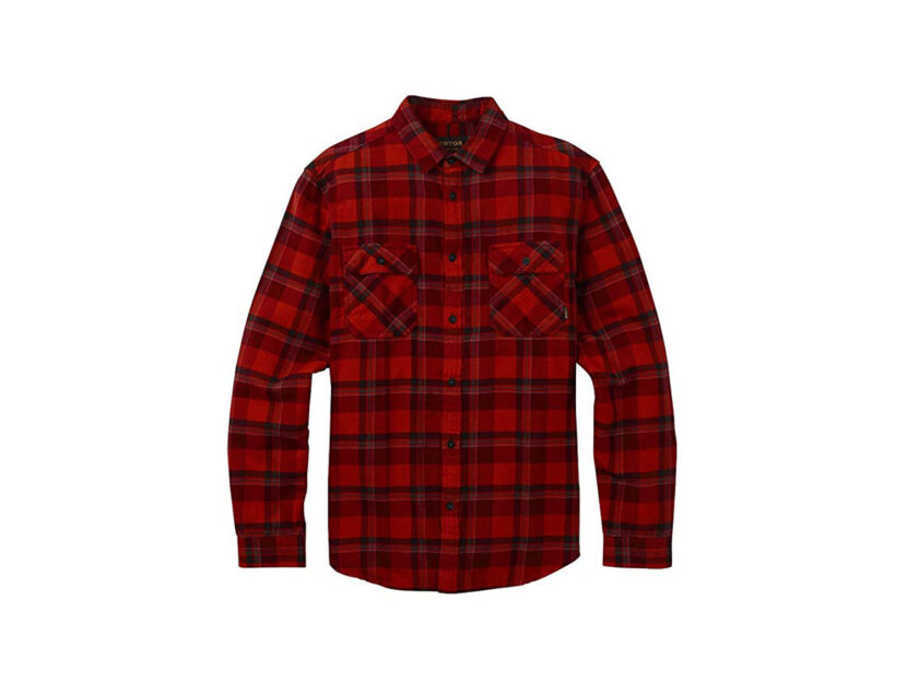<p>Camicia a quadri neri e rossi (BURTON BRIGHTON)</p>