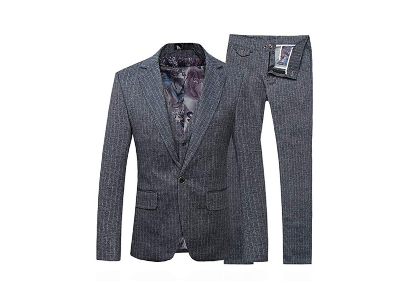 <p>Abito sartoriale gessato (CLOUD STYLE)</p><p><span>Credits: Amazon</span></p>