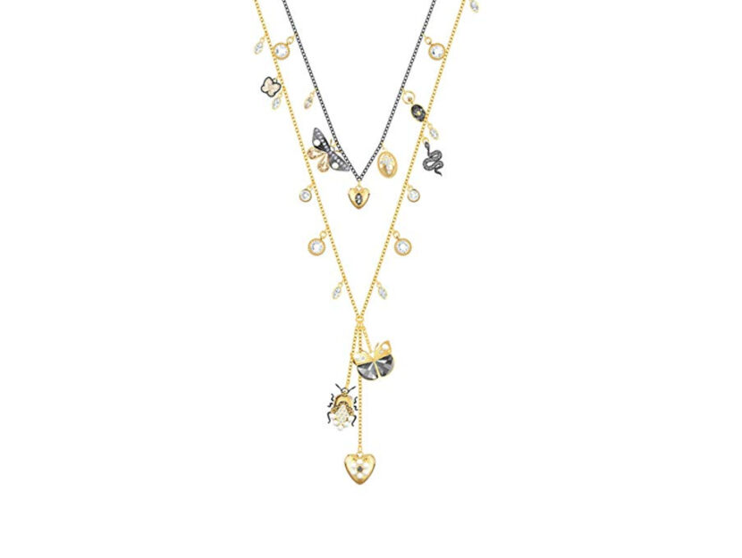 <p>Collana multifilo con pendenti a fantasia (SWAROVSKI)</p>