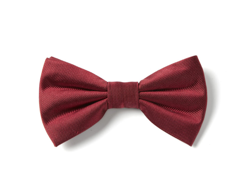 <p>Papillon moncolore bordeaux (MANGO)</p>