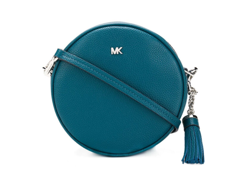 <p>Borsa a tracolla rotonda con nappina (MICHAEL KORS)</p>