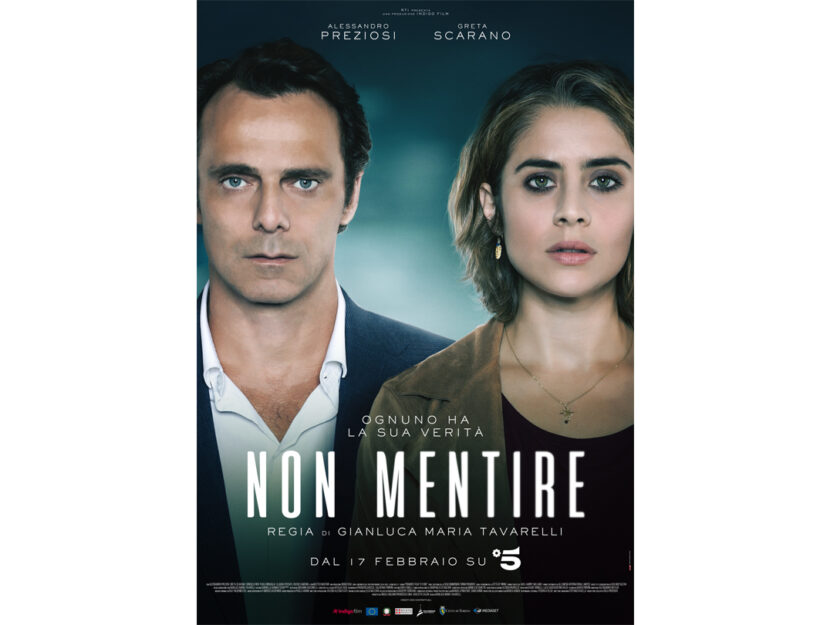 <p>La locandina di "Non mentire", prodotta da Indigo film</p>