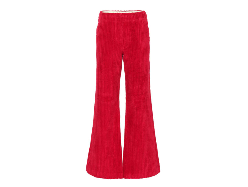 <p>Pantaloni in velluto a costine red passion (ACNE STUDIOS)</p>