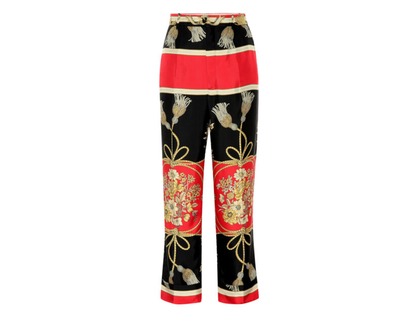<p>Pants a fantasia sul nero e rosso (GUCCI)</p>