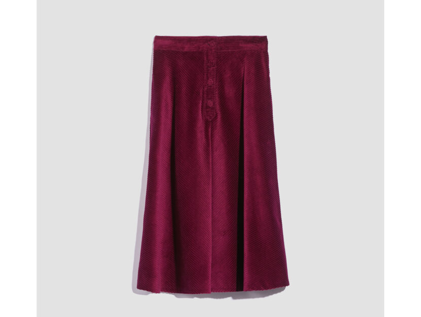 <p>Gonna longuette in velluto a costine (MAX & CO.)</p>