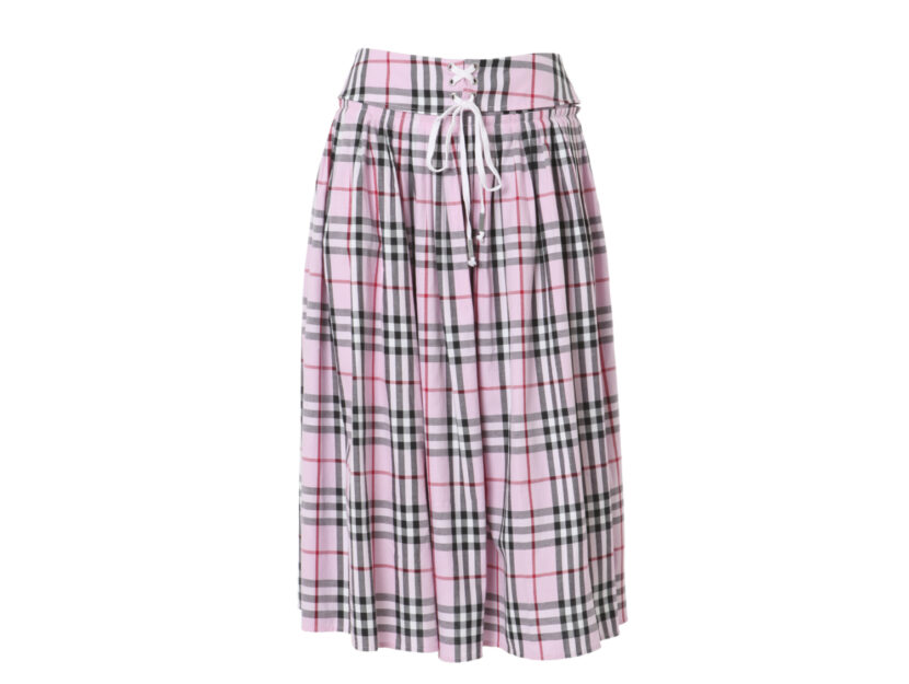 <p>Gonna midi a pieghe con fantasia scottish (SILVIAN HEACH)</p>