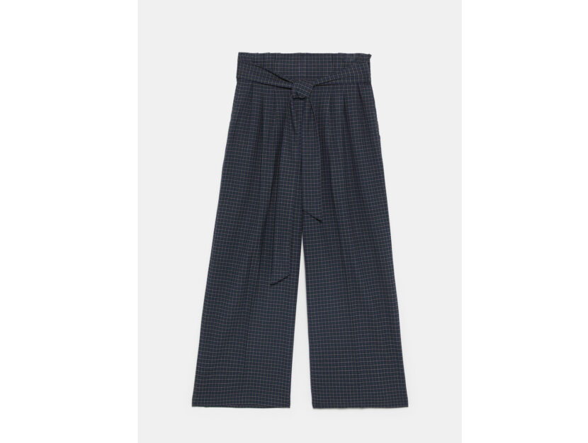 <p>Culotte pants sul grigio scuro a quadretti (ZARA)</p>