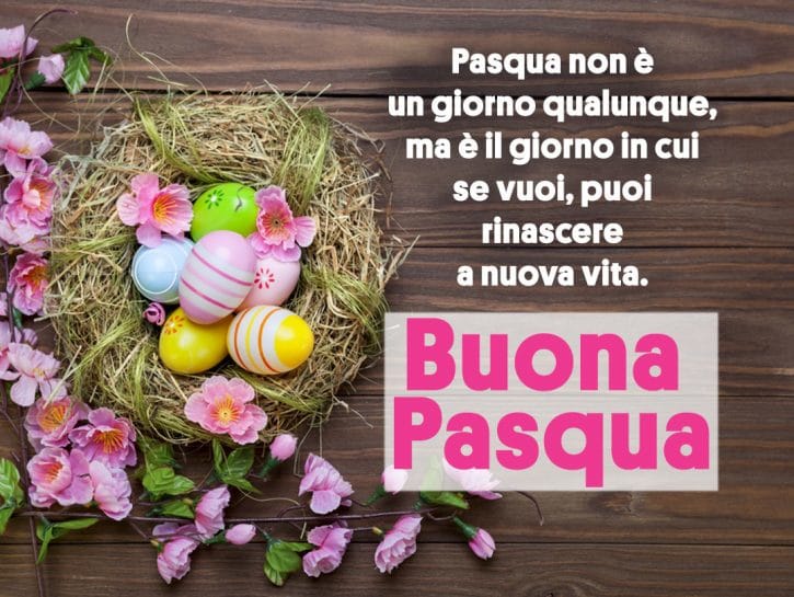 <p>Un esempio di Frasi di Pasqua, ne trovi altre nella gallery. Sfoglia le Immagini con le Frasi di Buona Pasqua e scegli la più bella.</p>
