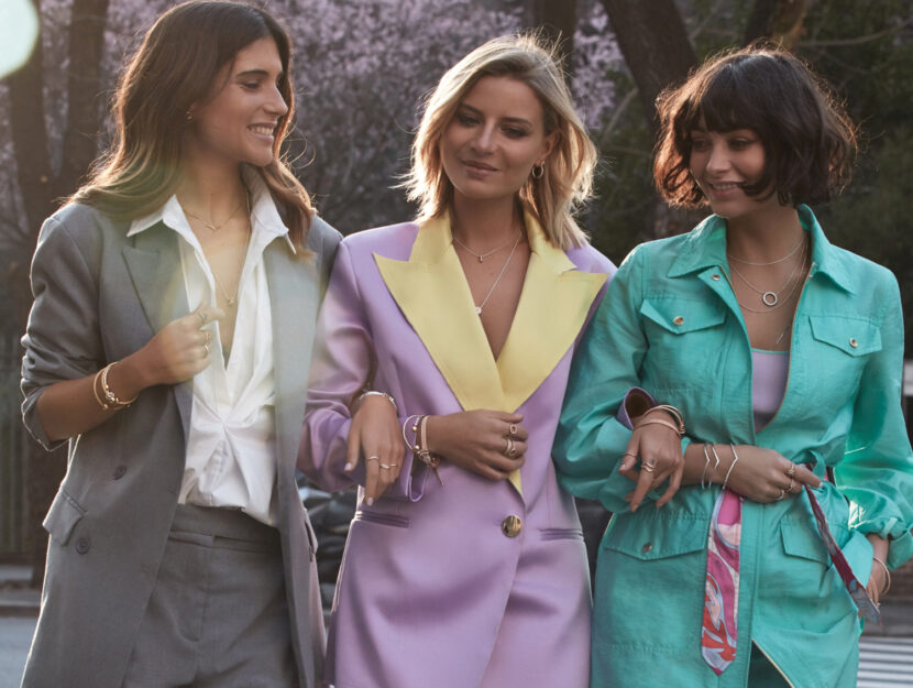 <p>Le influencer Veronica Ferraro, Belen Hostalet e Taylor LaShae ('<em>Make a Fashion Week'</em> by Pandora)</p>