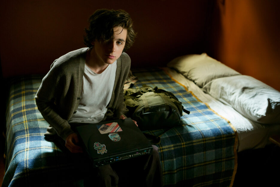 <p><span>Timothée Chalamet in una scena di </span><span>"Beautiful boy"</span></p>