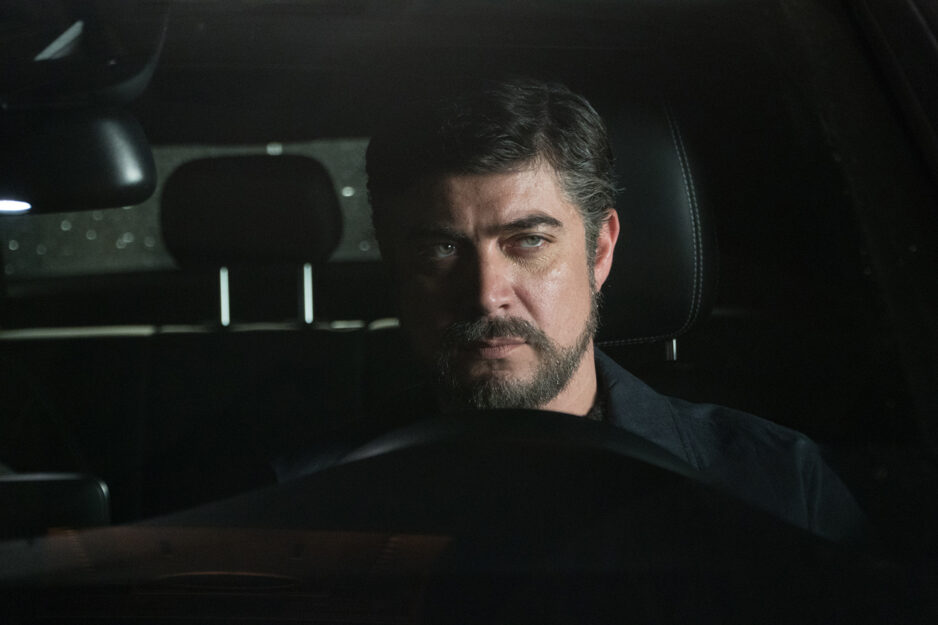 <p>Riccardo Scamarcio nel thriller "Non sono un assassino" diretto da Andrea Zaccariello. Nel cast anche Alessio Boni e Claudia Gerini. Foto di Domenico Martinelli</p>