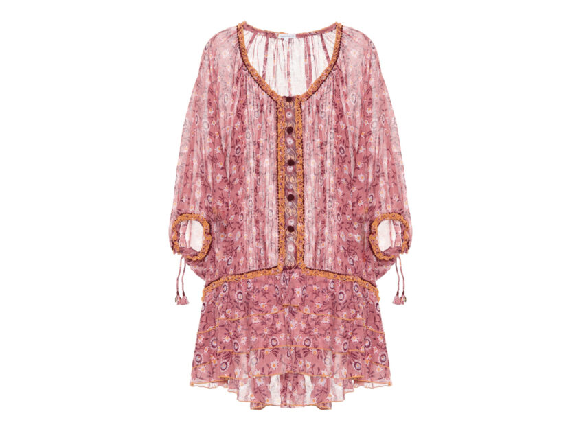 <p>Mini dress dal tessuto leggero con stampa fiorata (POUPETTE ST BART)</p>
