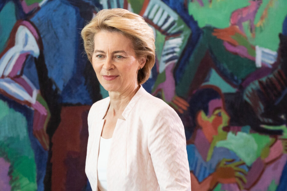 <p>Ursula von Der Leyen. Foto di Omer Messinger/Getty Images</p>