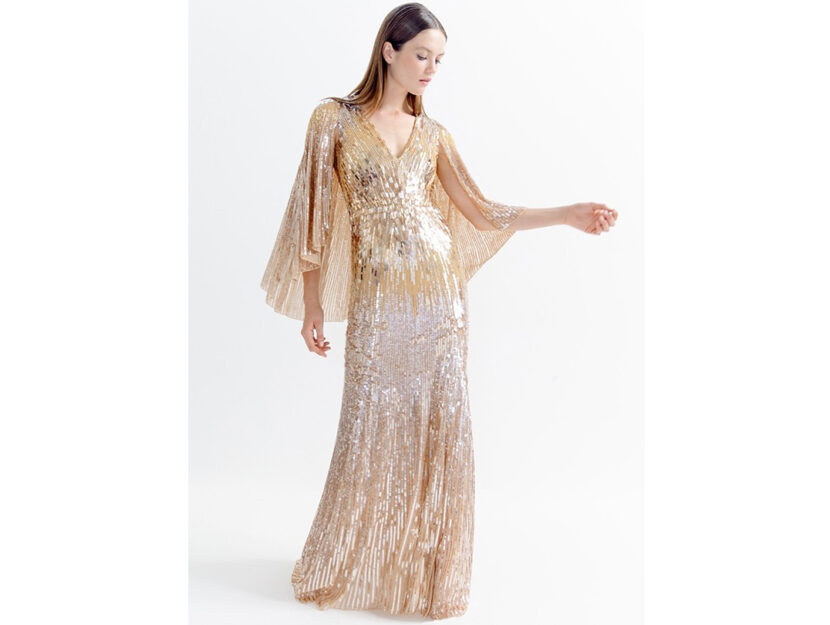 <p>Abito da sposa sparkling (JENNY PACKHAM)</p>
