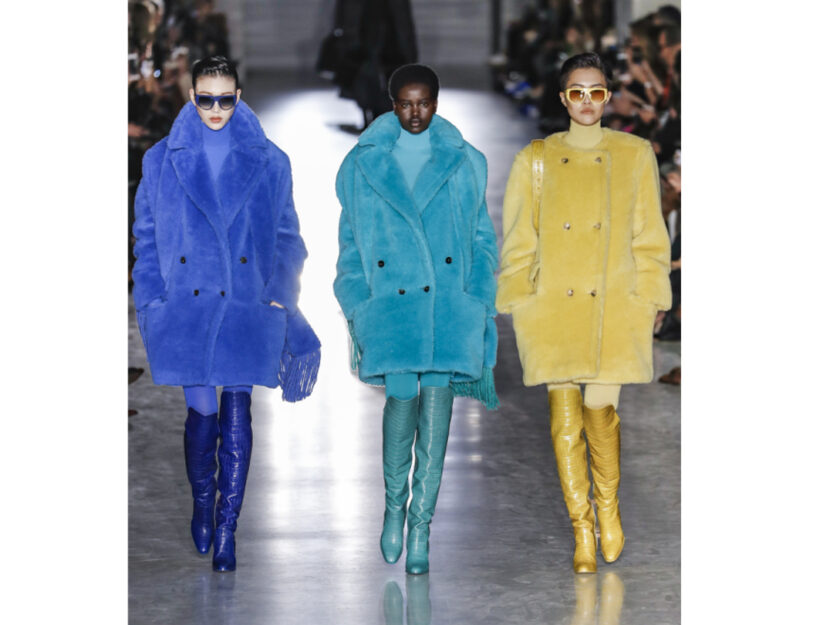 <p>Non solo un colore, ma tante nuance vivaci per i cuissardes di Max Mara</p>