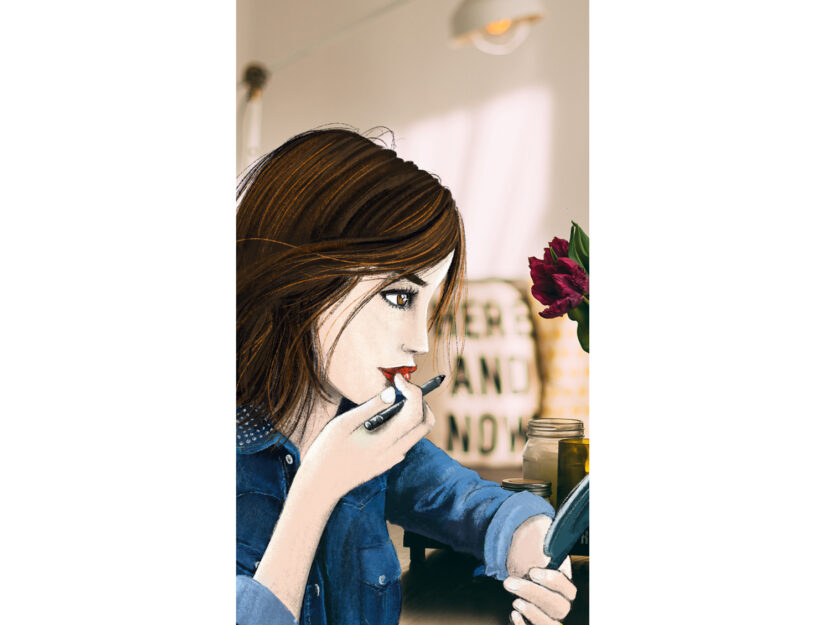 <p><em>Il personaggio a fumetti di Fiorella. Credits: Fiorella Rubino</em><br data-mce-bogus="1"></p>