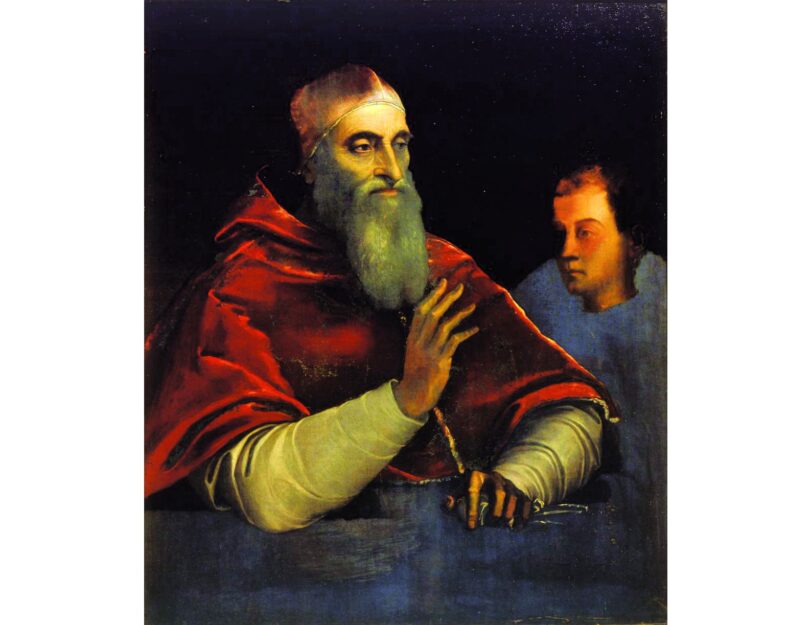 <p>Il ritratto di Paolo III di Sebastiano del Piombo verrà esposto alla mostra <em>I Farnese: le arti, il potere</em> alla Pilotta</p>