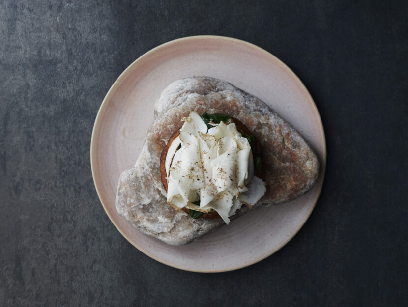 <p>Uno dei piatti fermentati creati nel ristorante Noma di Copenhagen</p>