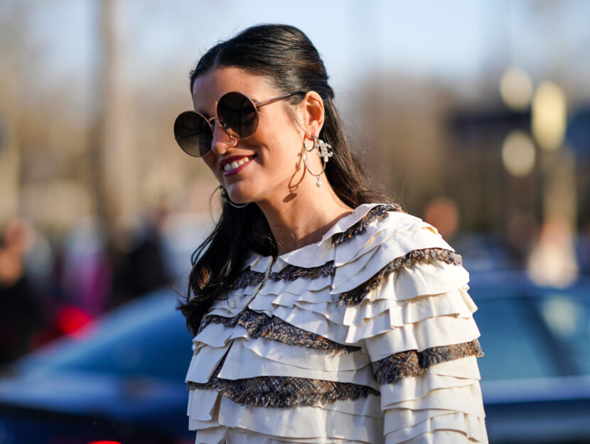 <p>Le montature rotonde dallo stile Sixties perfette per look romantici</p>